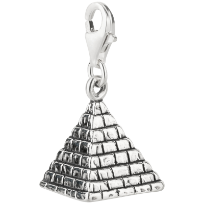 Charm / Anhänger 925 Silber Pyramide